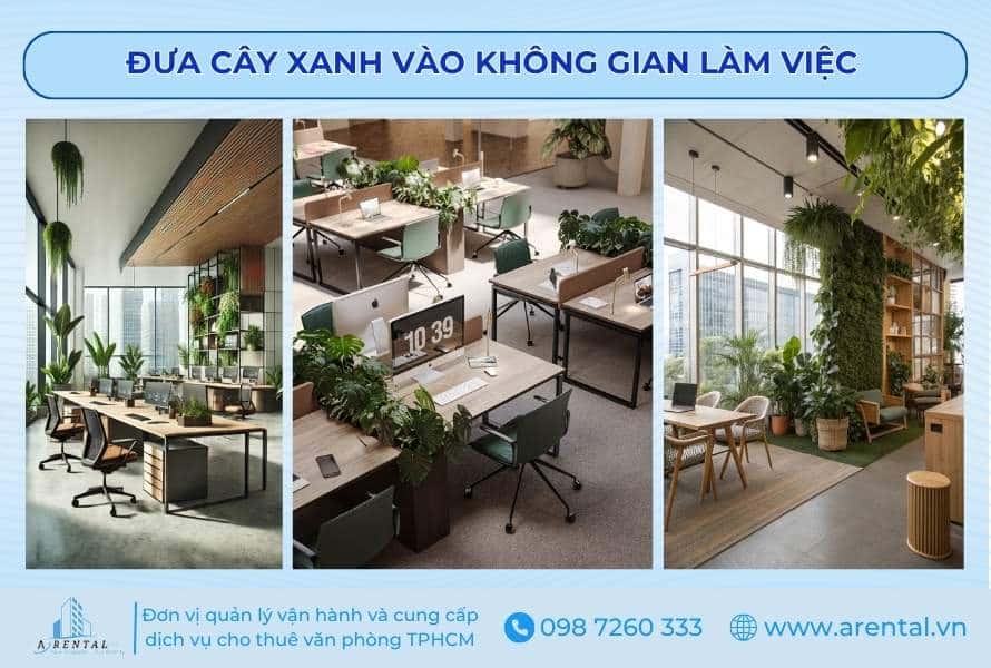 Cây xanh không chỉ làm đẹp không gian mà còn giúp thanh lọc không khí và giảm căng thẳng.