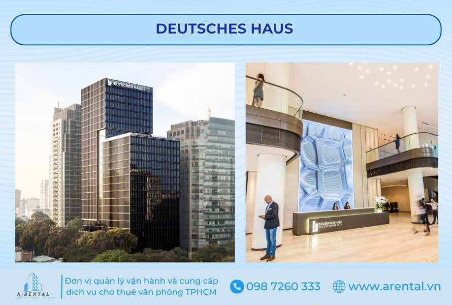 Deutsches Haus – một trong những văn phòng đầu tiên tại Việt Nam đạt LEED Platinum với thiết kế tiết kiệm năng lượng.
