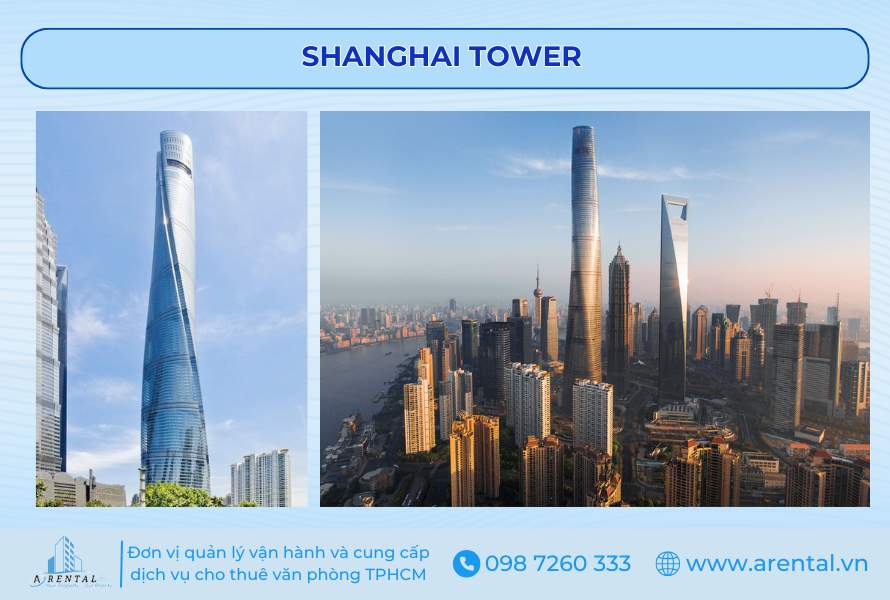 Văn phòng xanh ShangHai Tower.